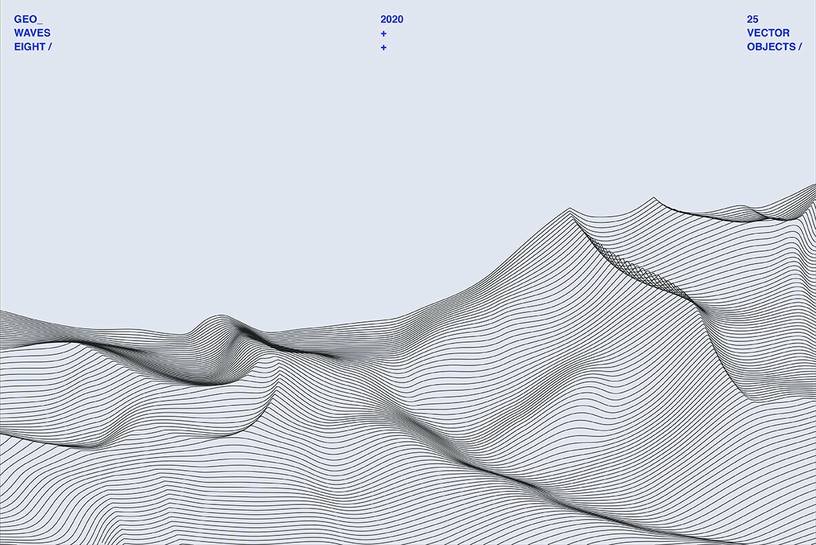 GEO WAVES8 Vector Pack 12