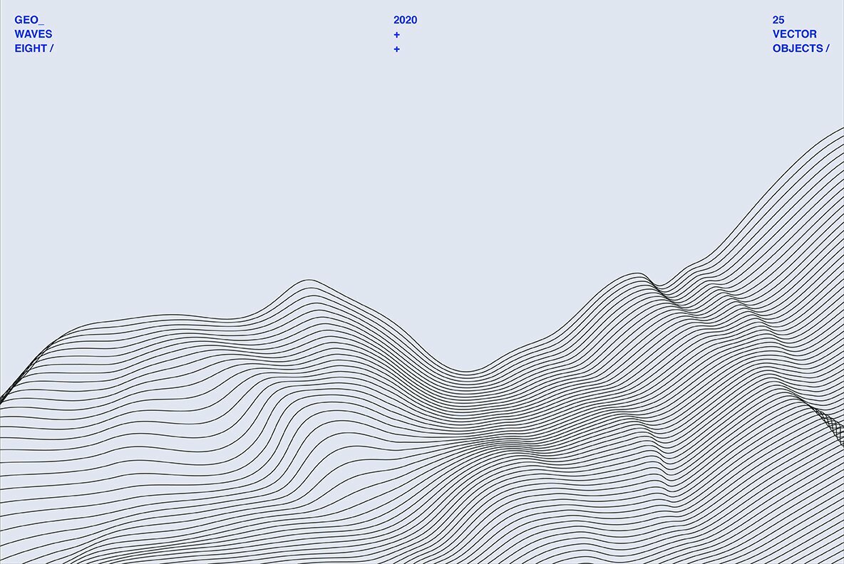 GEO WAVES8 Vector Pack 13