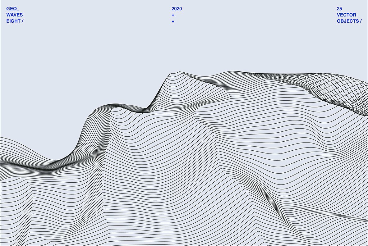GEO WAVES8 Vector Pack 14
