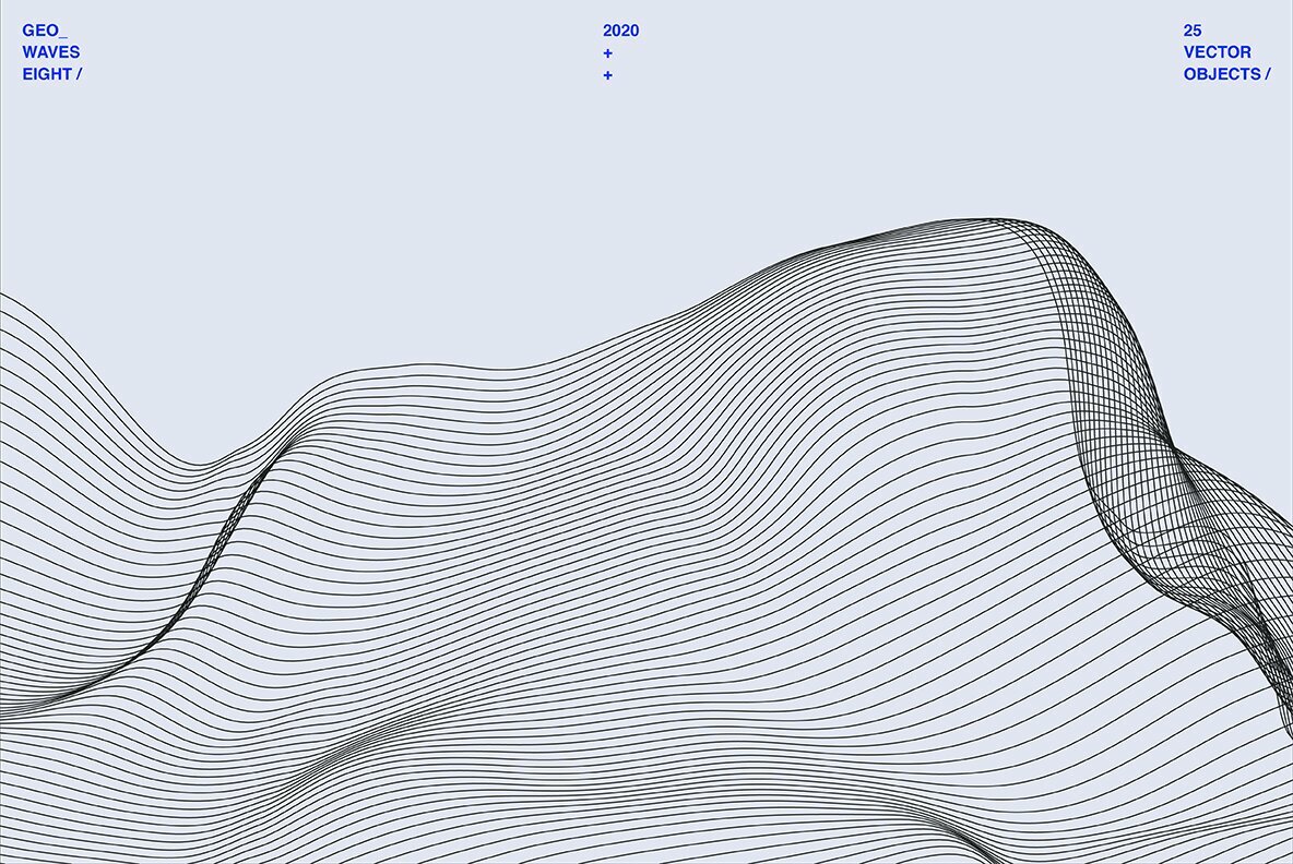 GEO WAVES8 Vector Pack 16
