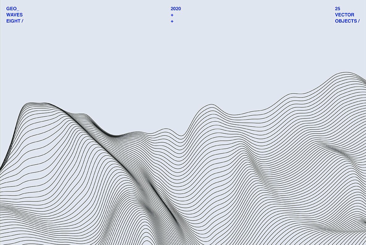 GEO WAVES8 Vector Pack 18