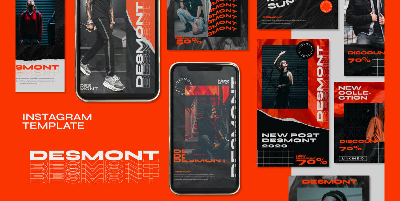 Desmont   Instagram Template