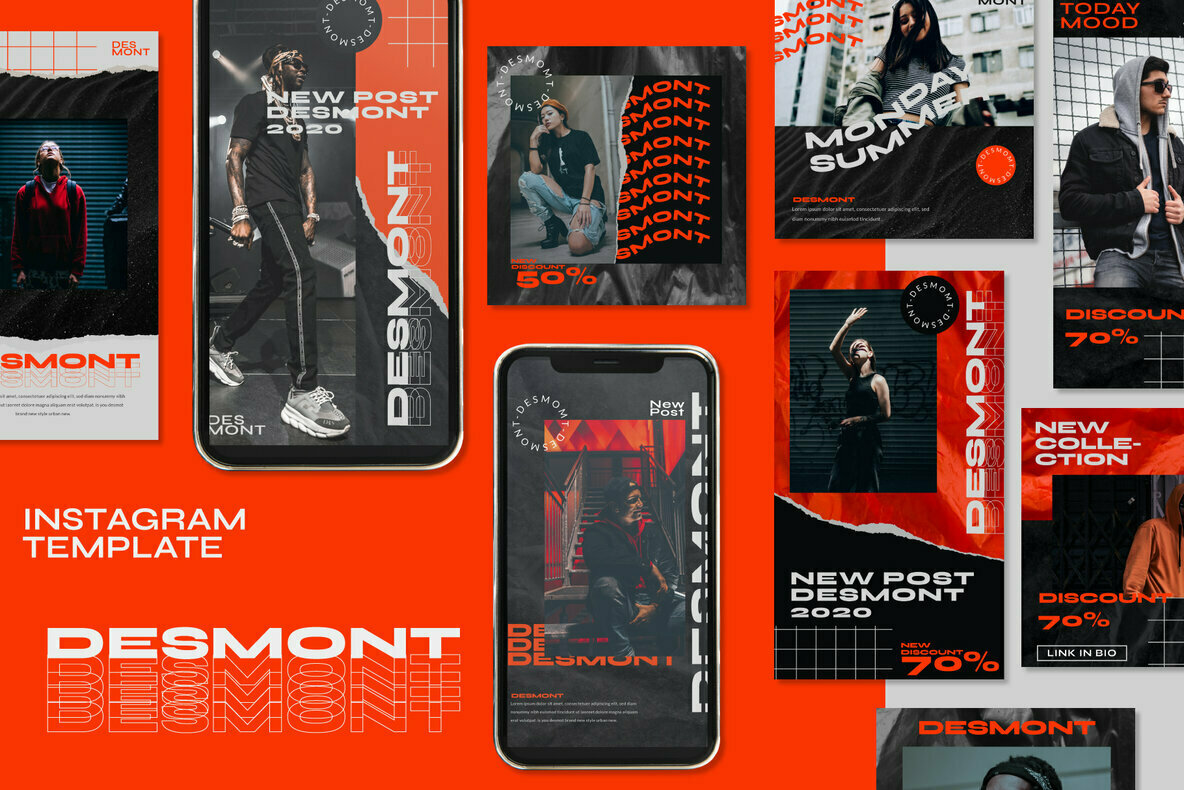 Desmont   Instagram Template 1