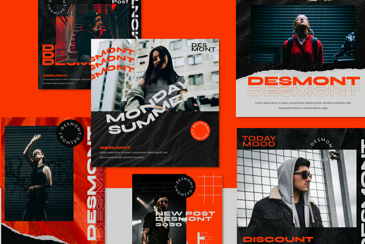 Desmont   Instagram Template 2