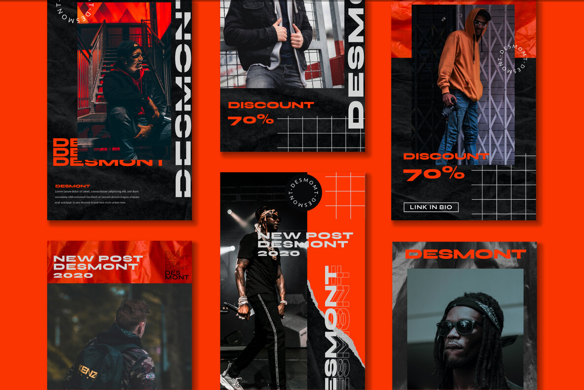 Desmont   Instagram Template 7
