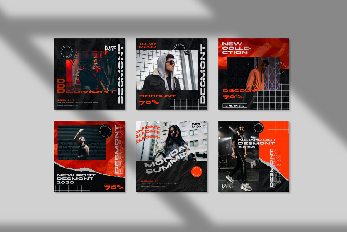 Desmont   Instagram Template 9