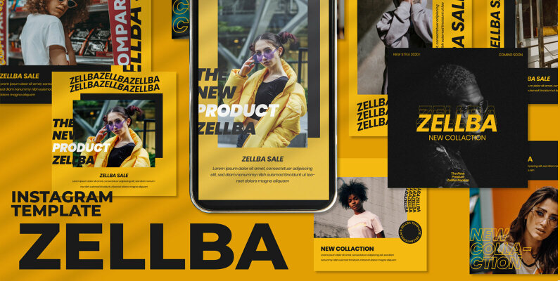 Zelba   Instagram Template