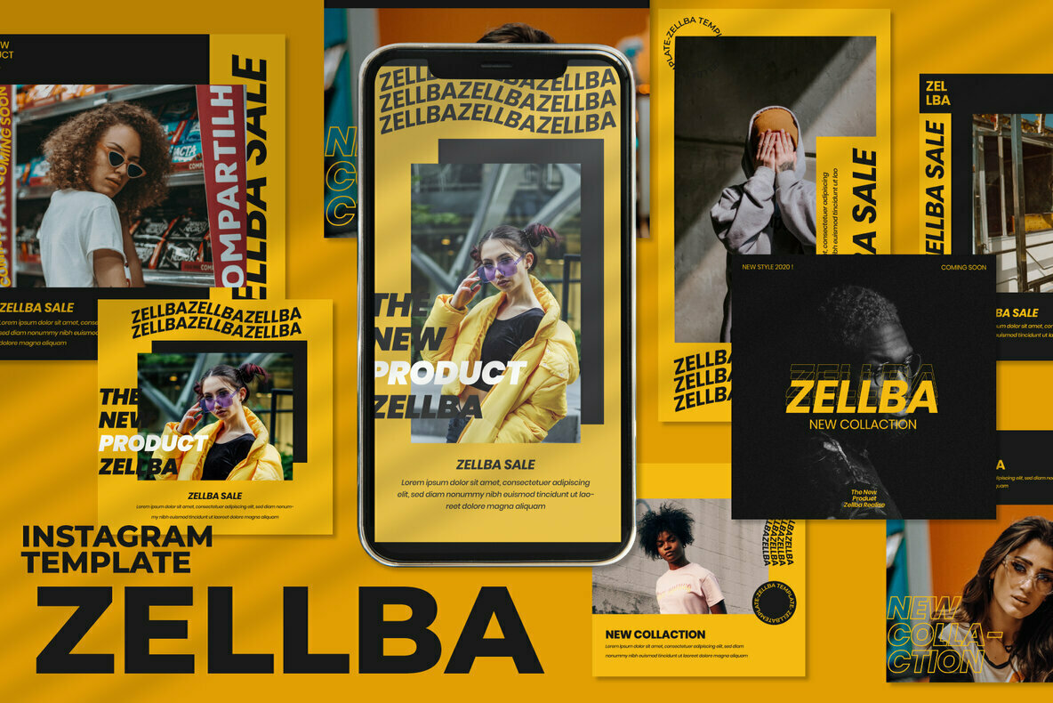 Zelba   Instagram Template 1
