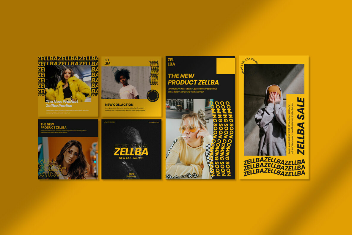 Zelba   Instagram Template 5