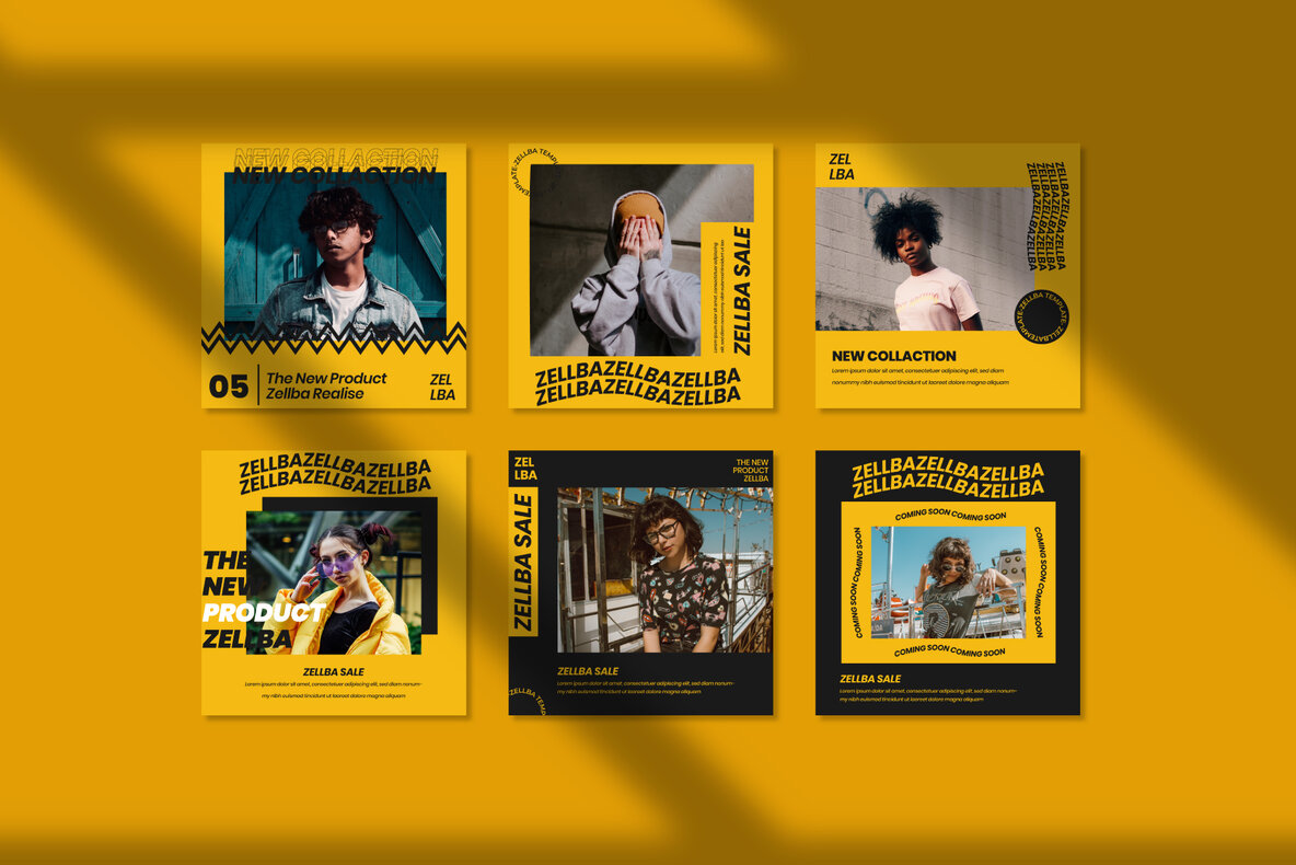 Zelba   Instagram Template 9