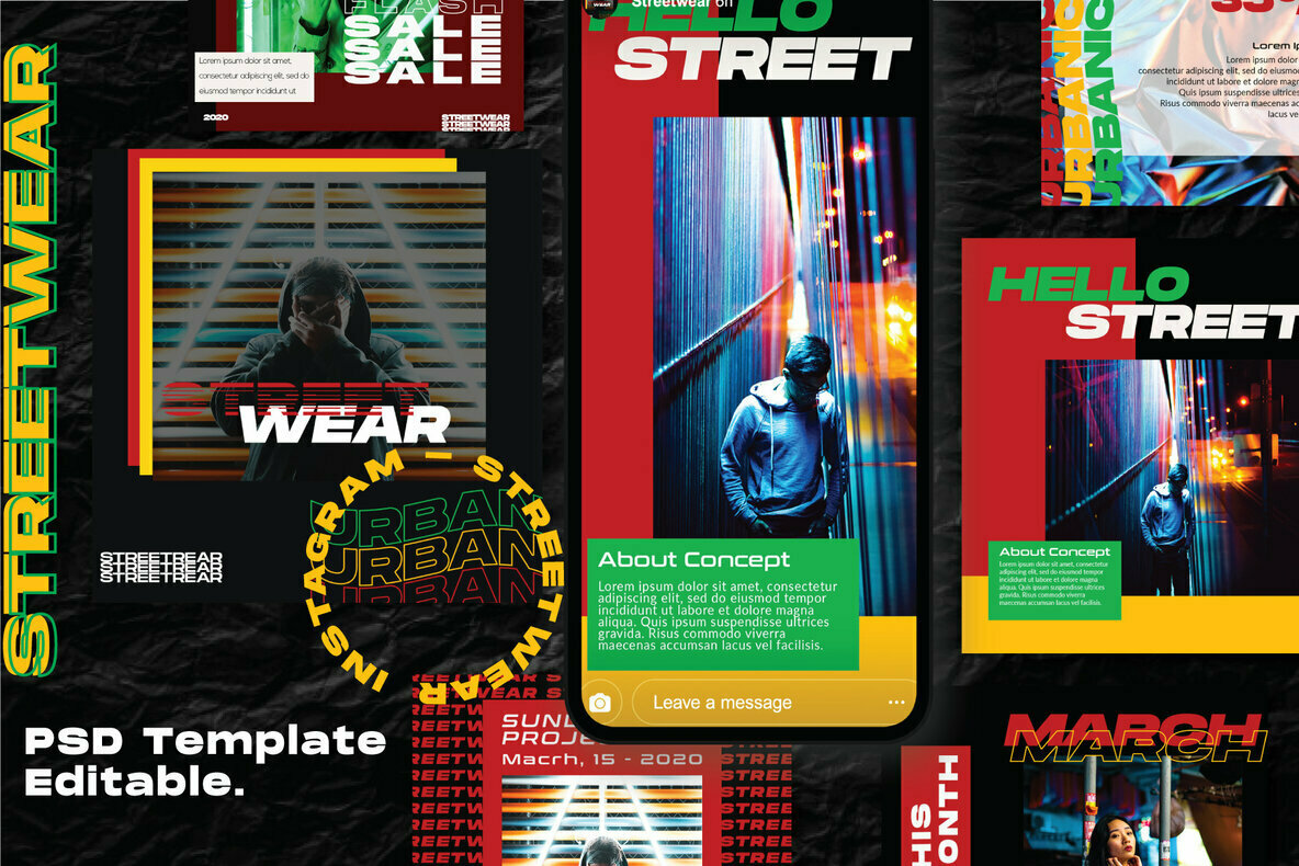 Streetwear   Instagram Template 3