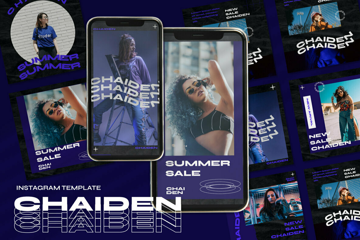 Chaiden   Instagram Template 1