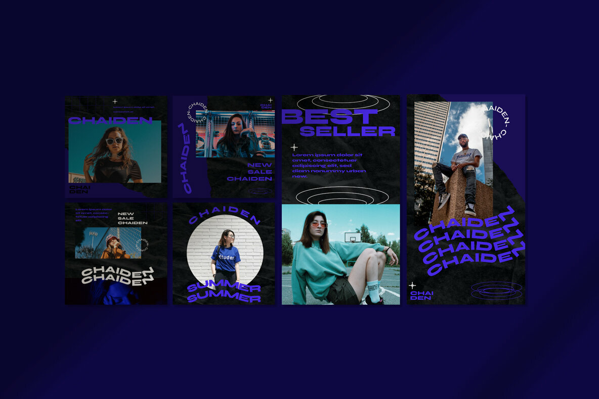 Chaiden   Instagram Template 5