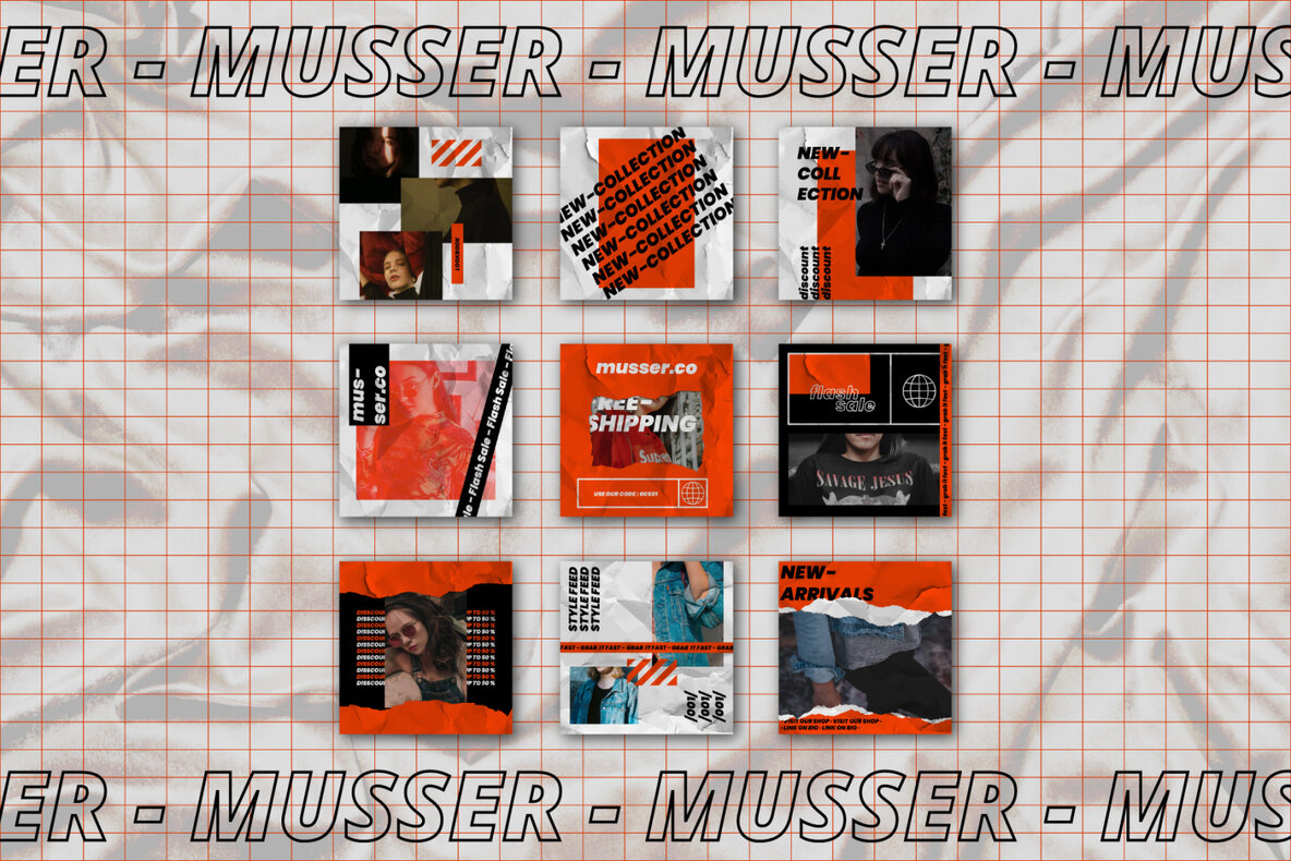 Musser Instagram Template Musser Instagram Template