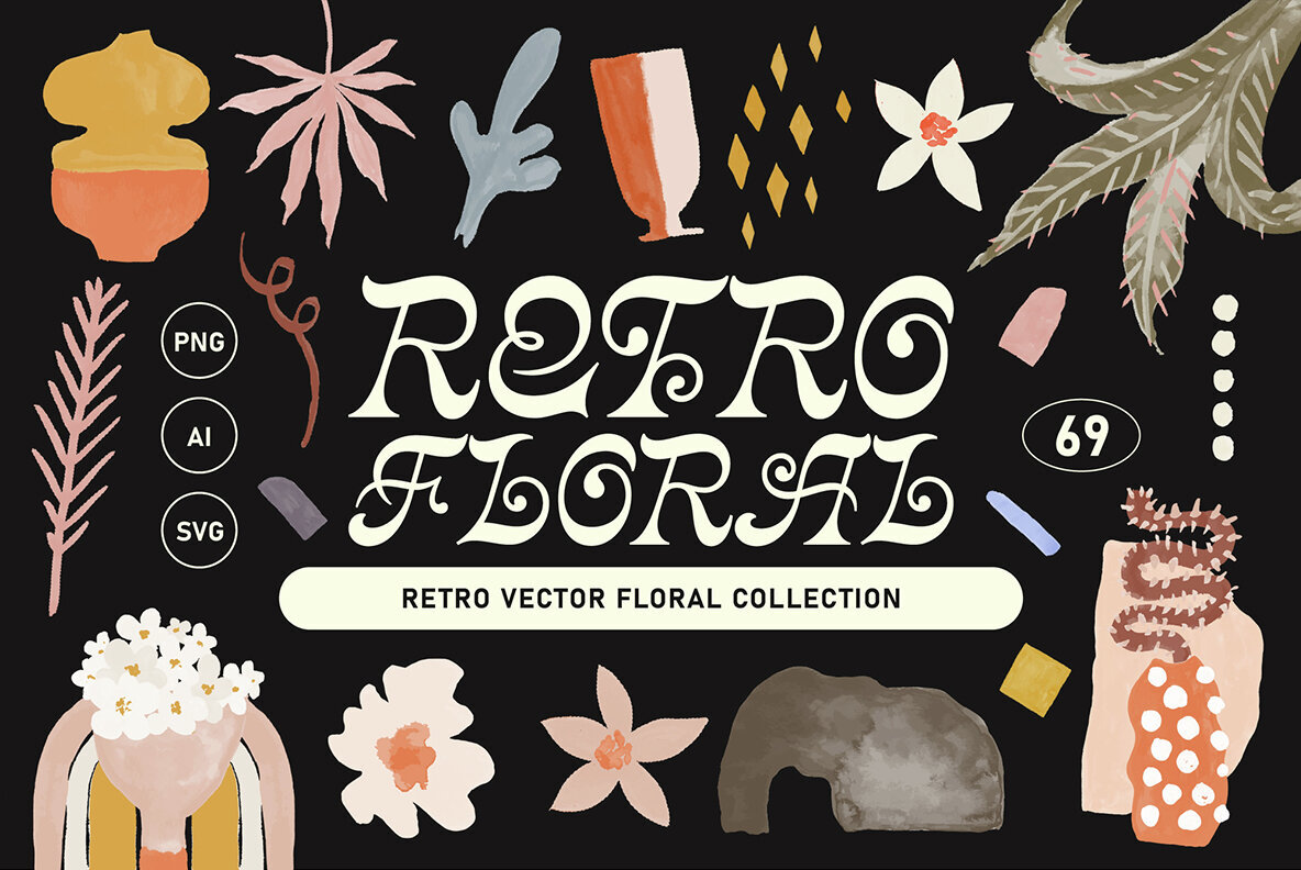 RETROFLORAL 1