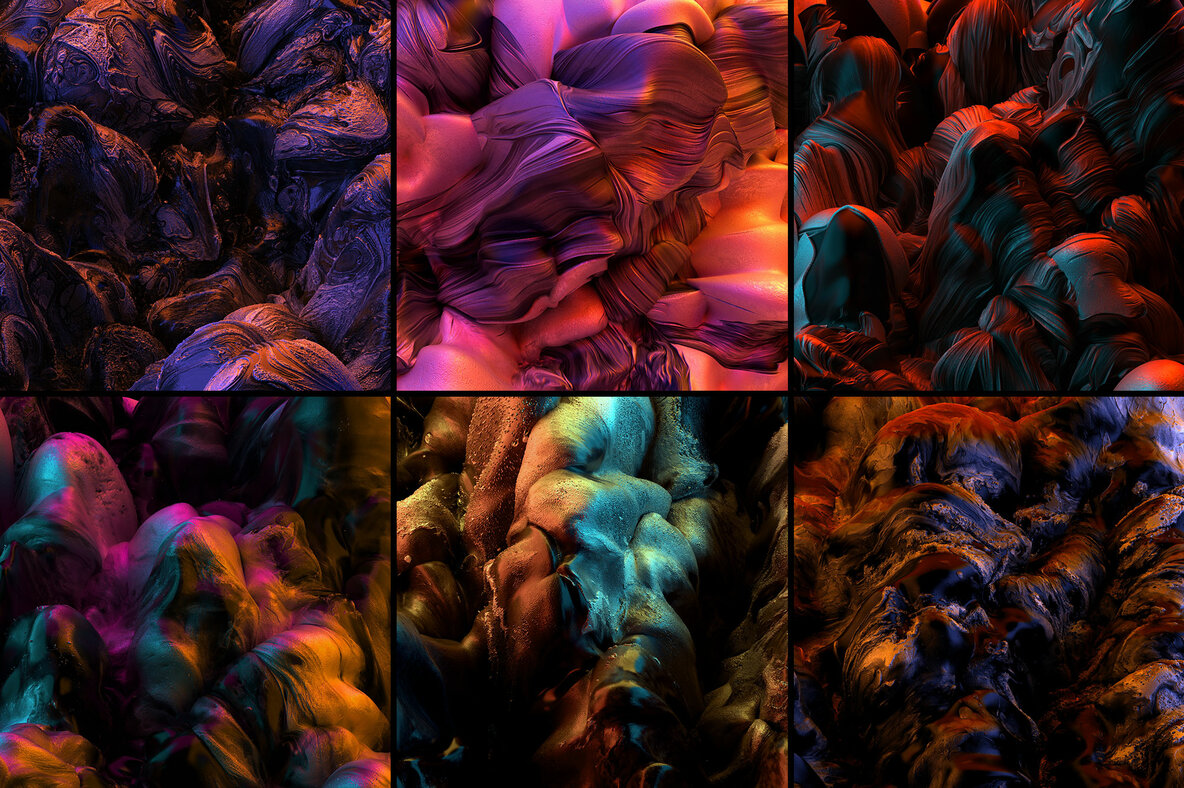 Contort     Experimental 3D Textures 14