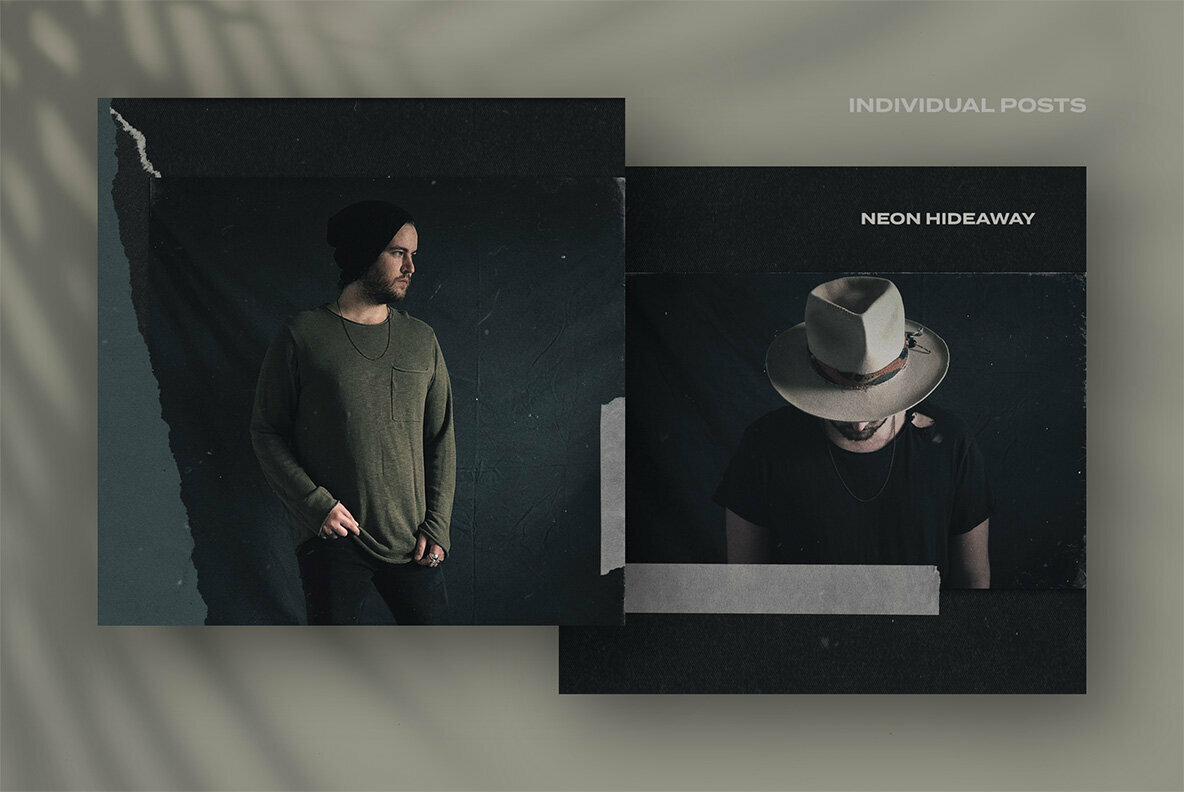 Seamless Dark Theme Instagram Puzzle Seamless Dark Theme Instagram Puzzle