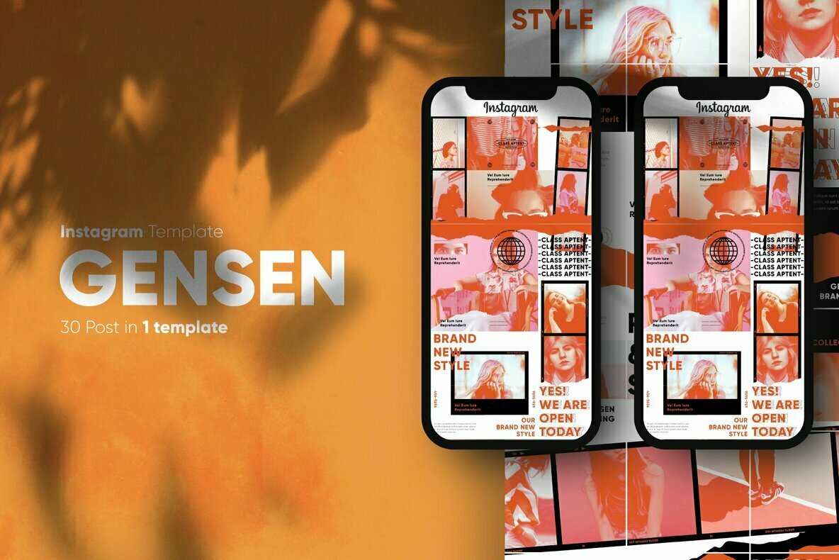 Gensen   Puzzle Instagram Template 2