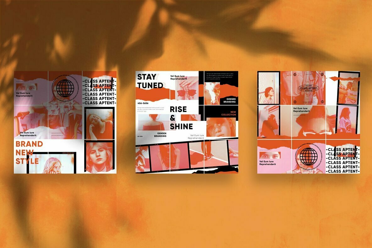 Gensen   Puzzle Instagram Template 3