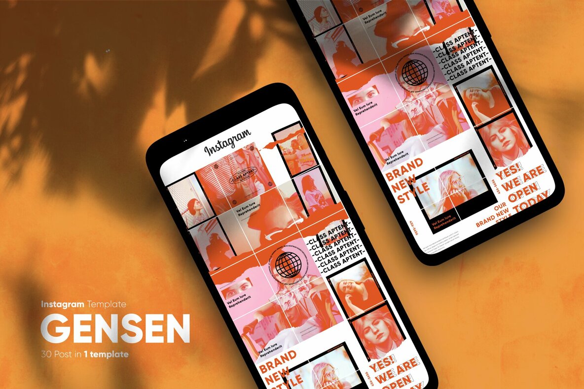 Gensen   Puzzle Instagram Template 6