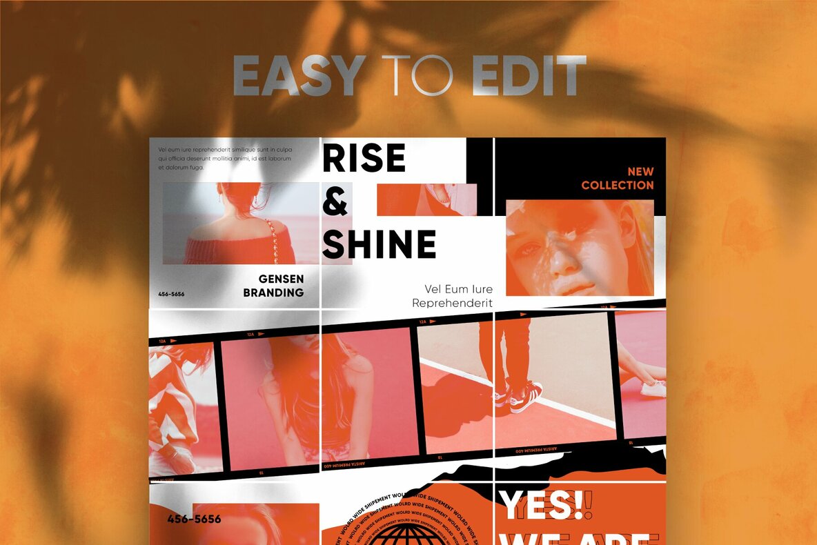 Gensen   Puzzle Instagram Template 7