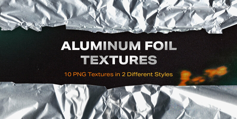 Aluminum Foil Textures