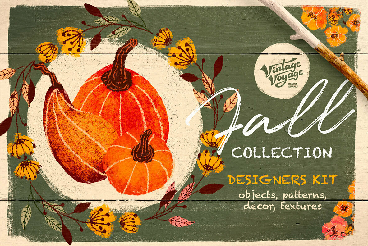 Pencil Fall Graphic Kit 1