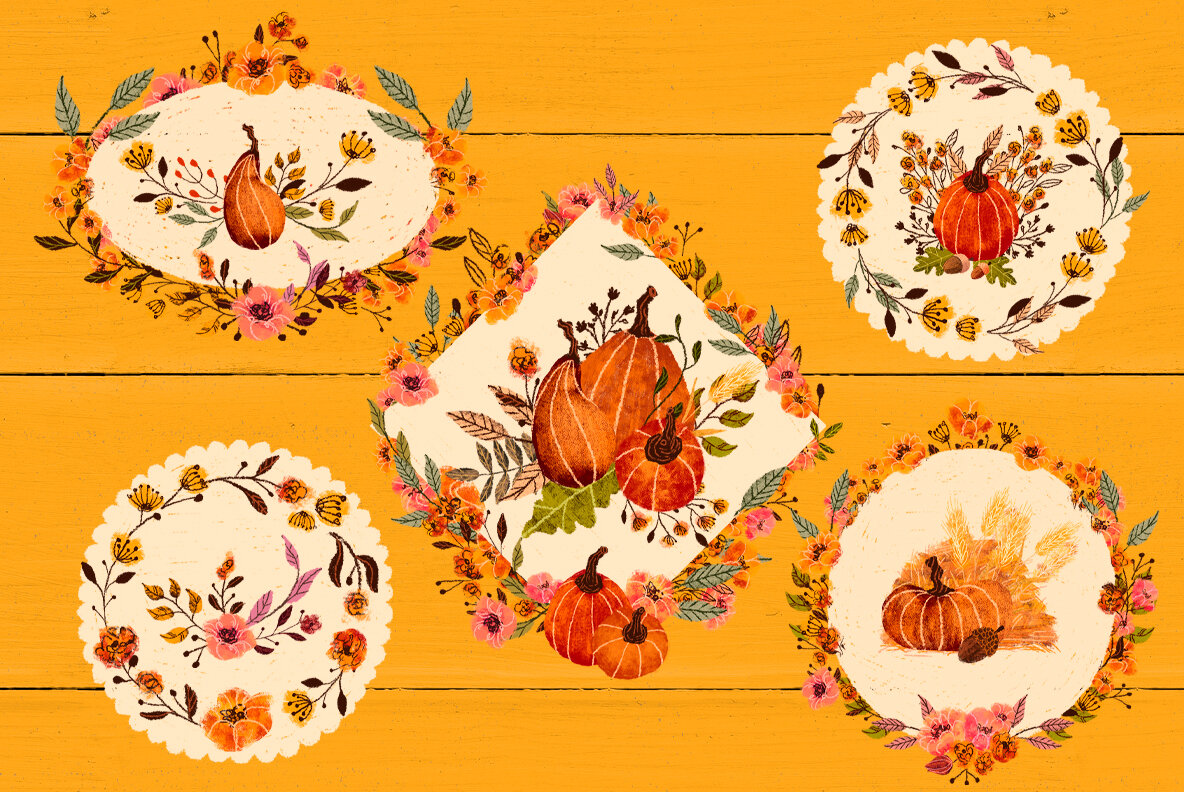 Pencil Fall Graphic Kit 9