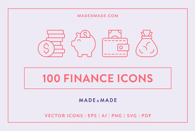 Line Icons     Finance