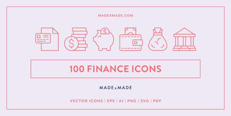 Line Icons     Finance