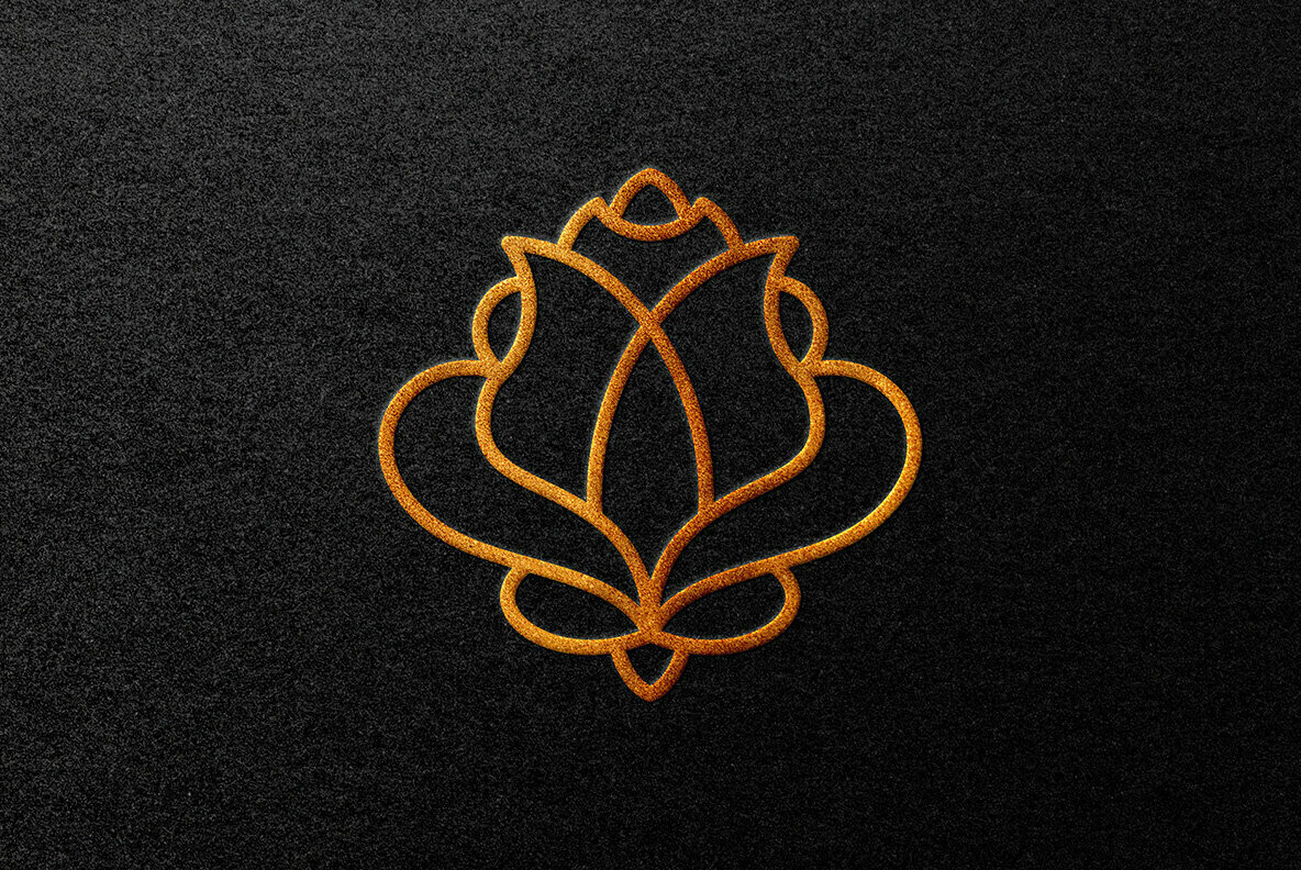 Foil Stamping Logo Mockup 3