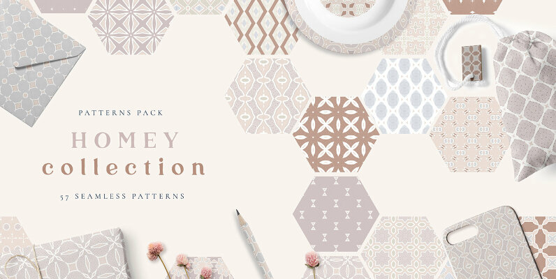 Homey Seamless Patterns