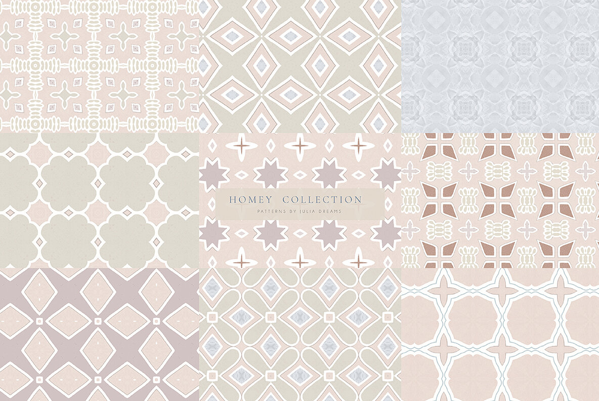 Homey Seamless Patterns 6
