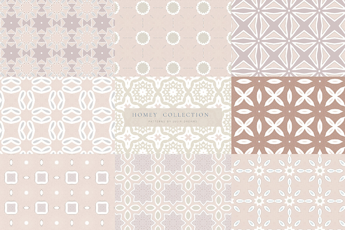 Homey Seamless Patterns 8