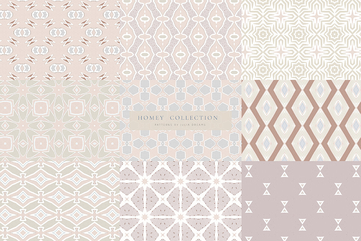 Homey Seamless Patterns 10