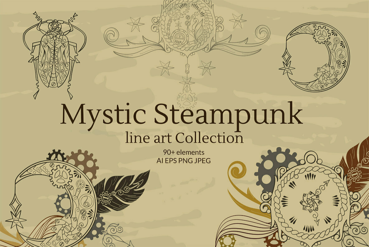 Linear Mystical Steampunk Collection 1