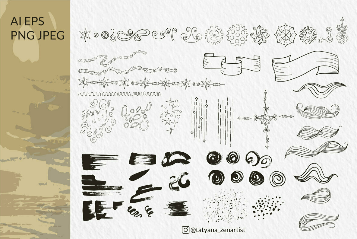 Linear Mystical Steampunk Collection 3