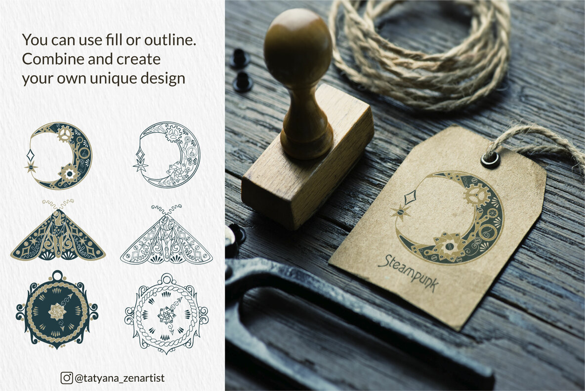 Linear Mystical Steampunk Collection 7