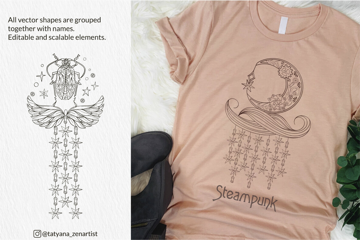 Linear Mystical Steampunk Collection 9