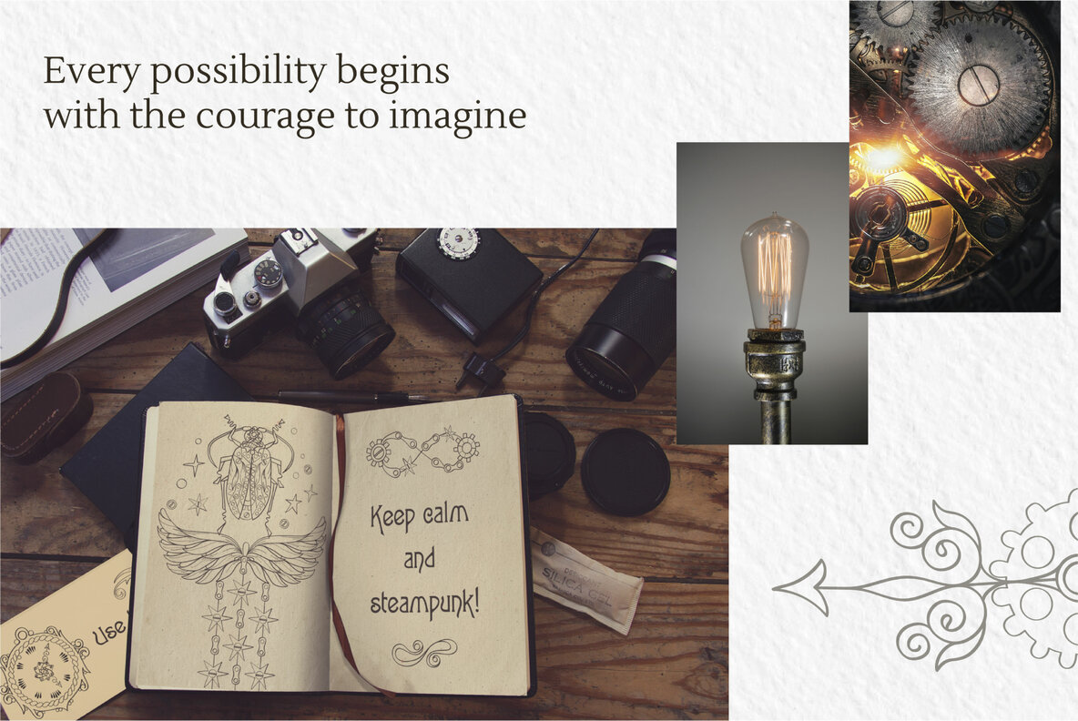 Linear Mystical Steampunk Collection 11