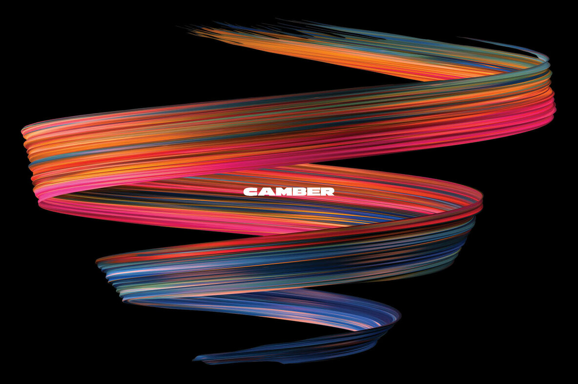 Camber     Energetic 3D Paint Strokes