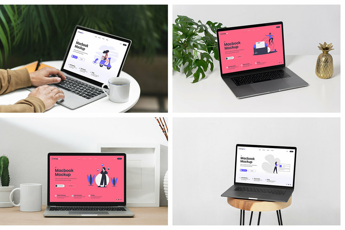 Macbook Mockups Workspace Mockups Macbook Mockups Workspace Mockups