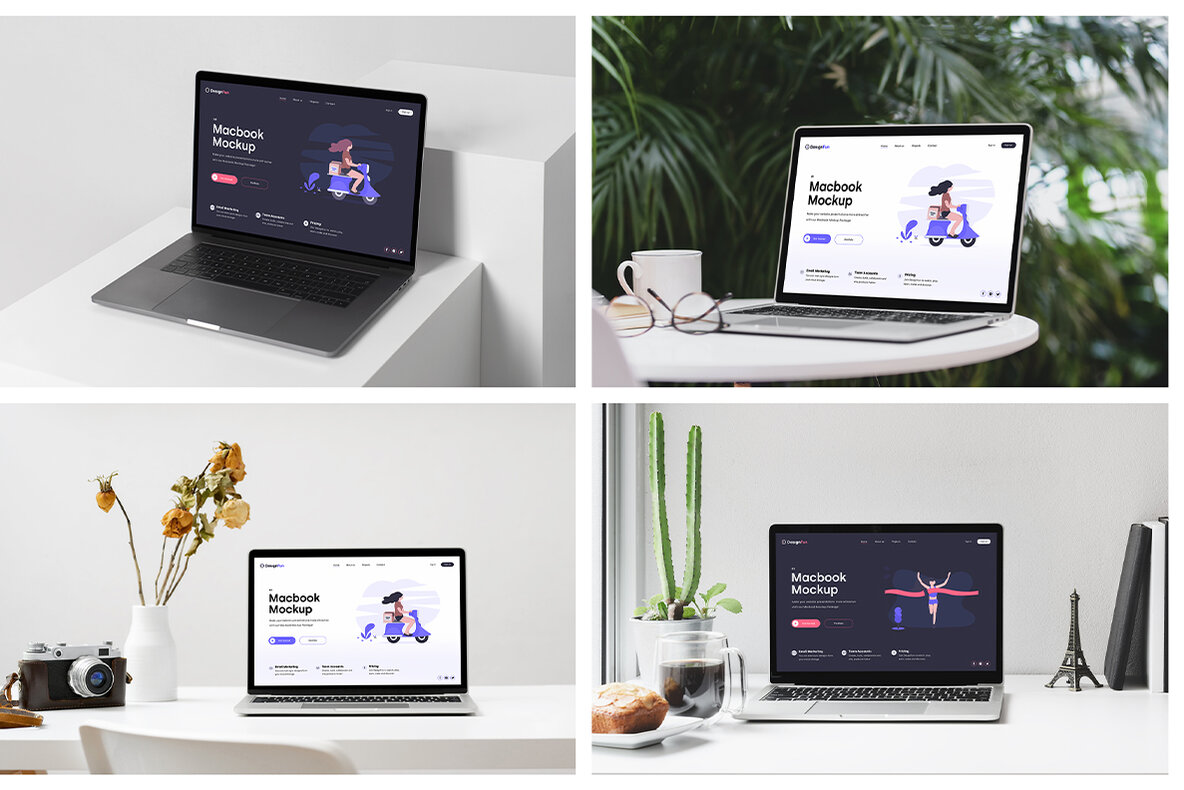 Macbook Mockups Workspace Mockups Macbook Mockups Workspace Mockups