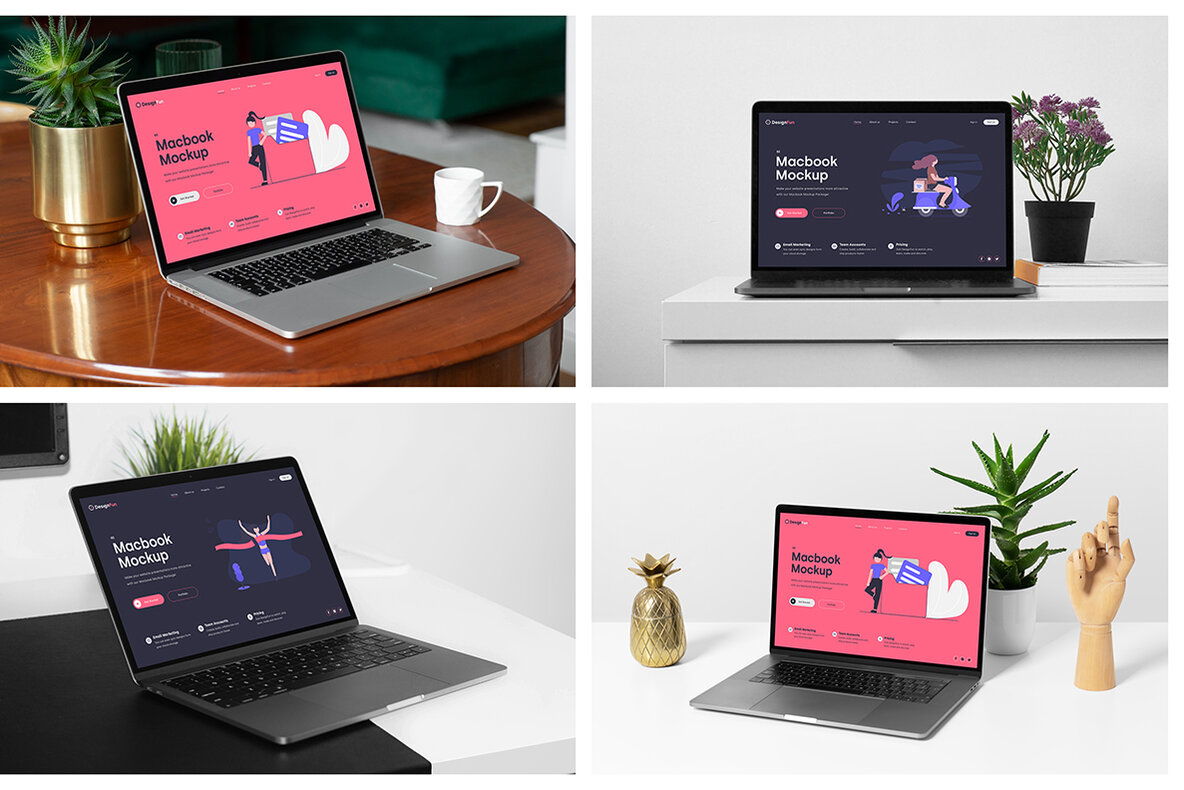 Macbook Mockups Workspace Mockups Macbook Mockups Workspace Mockups