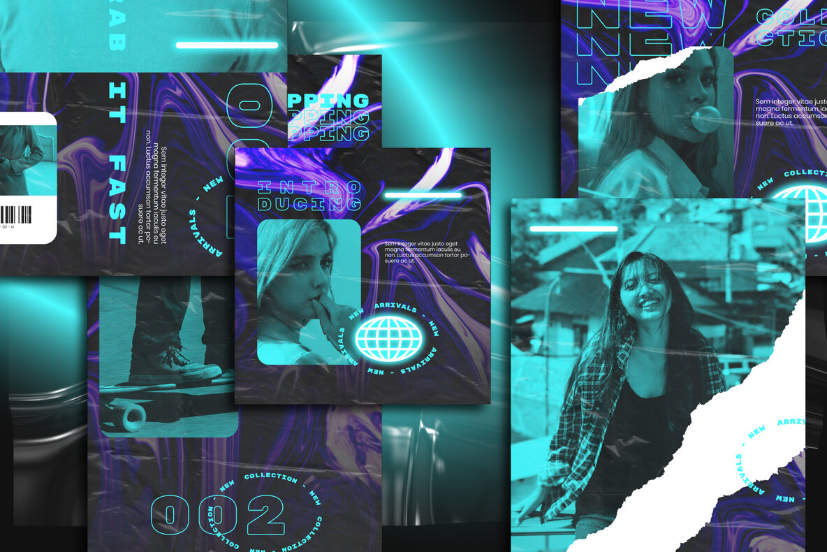 NEON Instagram Post Stories 8