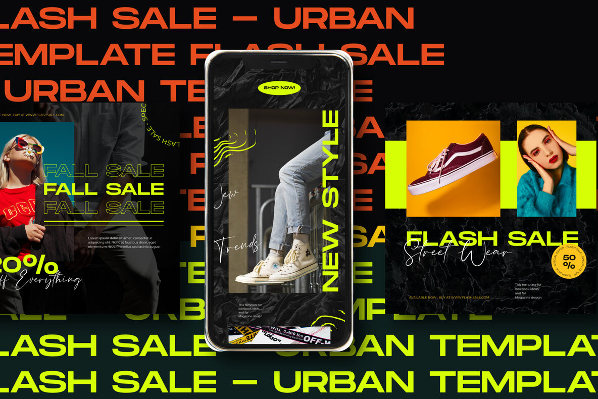 Flash Sale Instagram Post Stories Flash Sale Instagram Post Stories