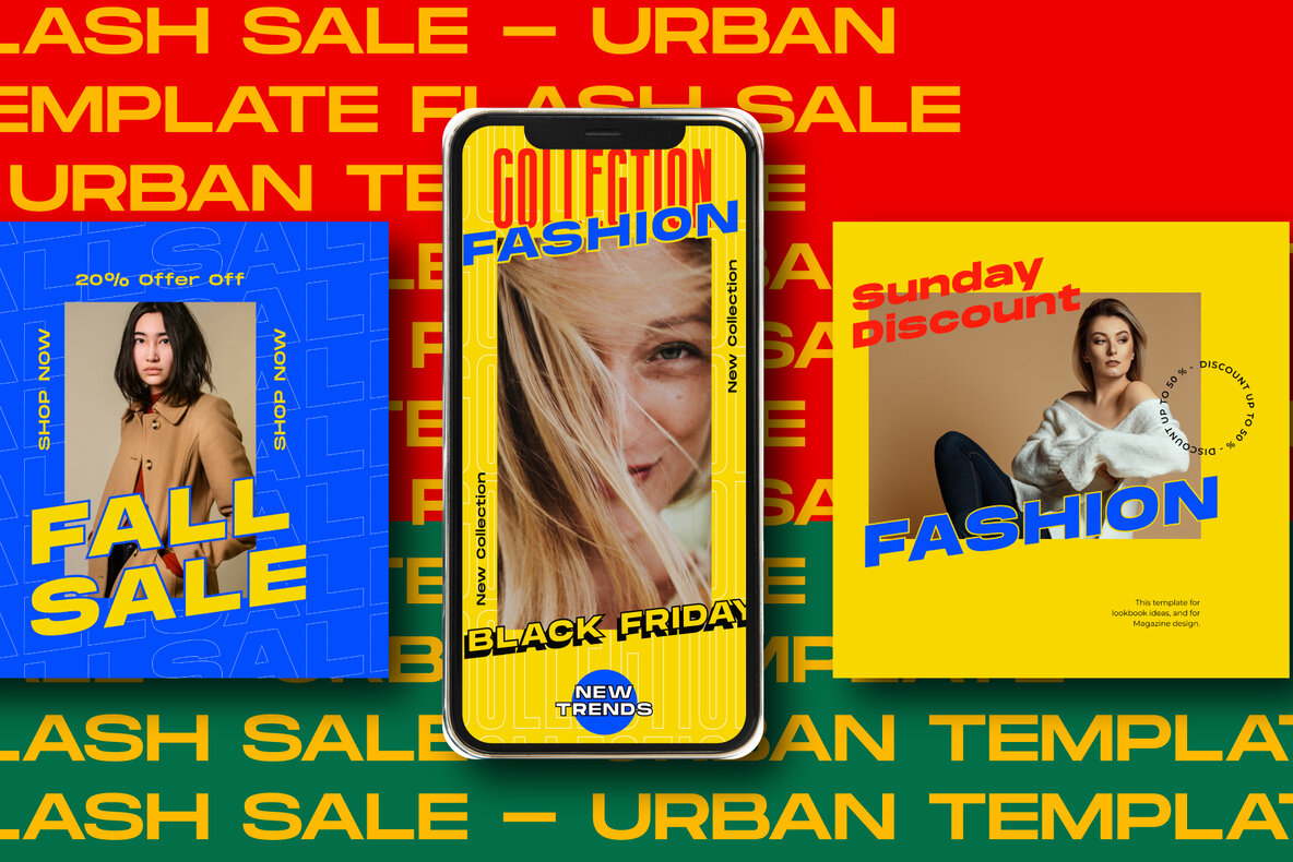 Flash Sale Instagram Post Stories Vol 2 Flash Sale Instagram Post Stories Vol 2