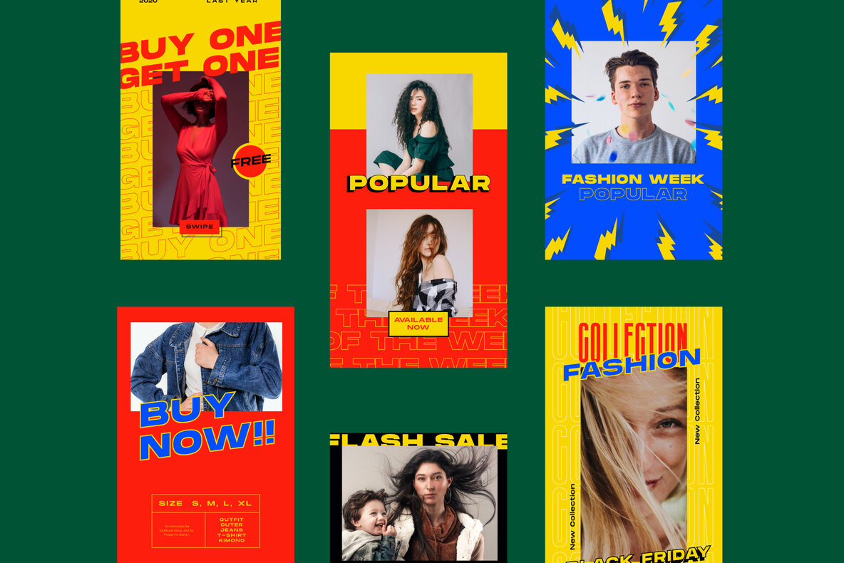 Flash Sale Instagram Post Stories Vol 2 Flash Sale Instagram Post Stories Vol 2