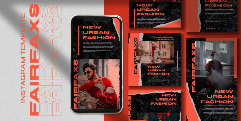 Fairfax Instagram Post Stories