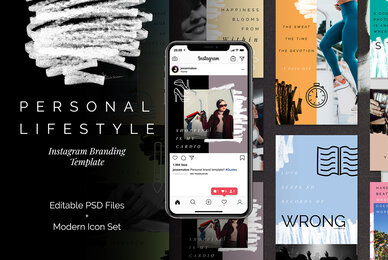 Personal Lifestyle Instagram Templates